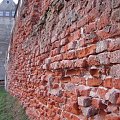 MUR PO DAWNYM ZAMKU KRZYŻACKIM NAD MOTŁAWĄ