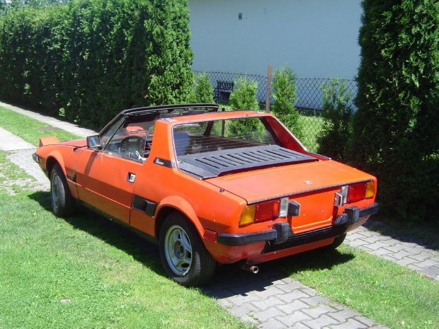 Fiat X1/9 Bertone I seria 77r. - przed remontem