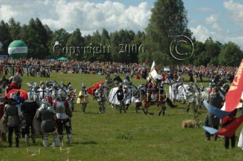 Inscenizacja Bitwy pod Grunwaldem 15.07.2006r.
www.ANWOMEDIA.pl