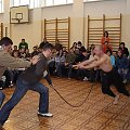 23 marca uczniowie i nauczyciele uczestniczyli w mrożącym krew w żyłach spotkaniu z J. Karateką. fot. M. Sokołowska #Sobieszyn #Brzozowa #Sport #Karate