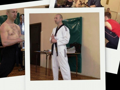 23 marca uczniowie i nauczyciele uczestniczyli w mrożącym krew w żyłach spotkaniu z J. Karateką. fot. M. Sokołowska #Sobieszyn #Brzozowa #Sport #Karate