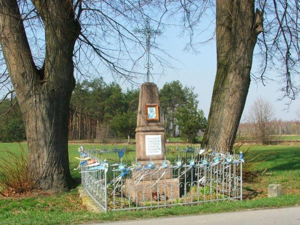 Kapliczka w Zdunkowie - 1904 rok #Zdunków