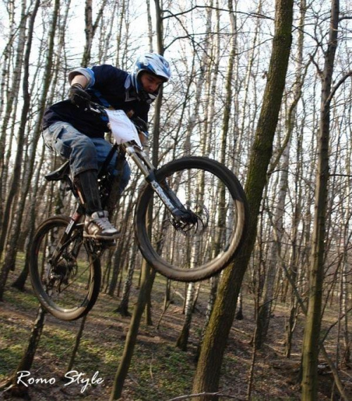 Lekki Freeride po zawodach "DH Trupi Las" #Romo