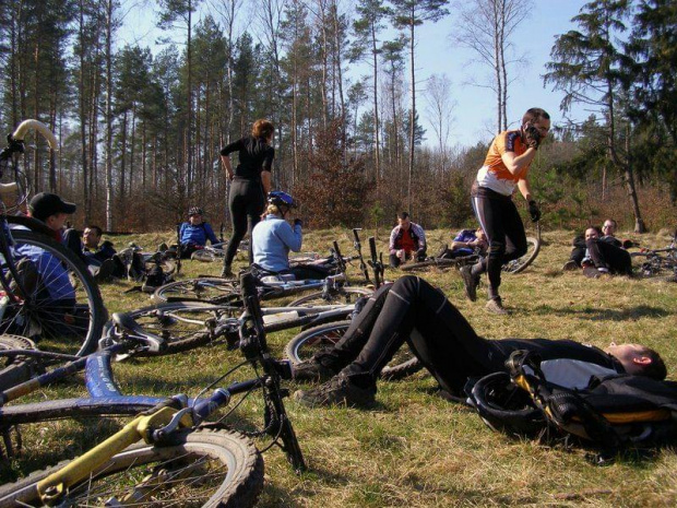 Fotorelacja z wycieczki rowerowej po Szlaku Bursztynowym z GRT w okolicach Gdańska