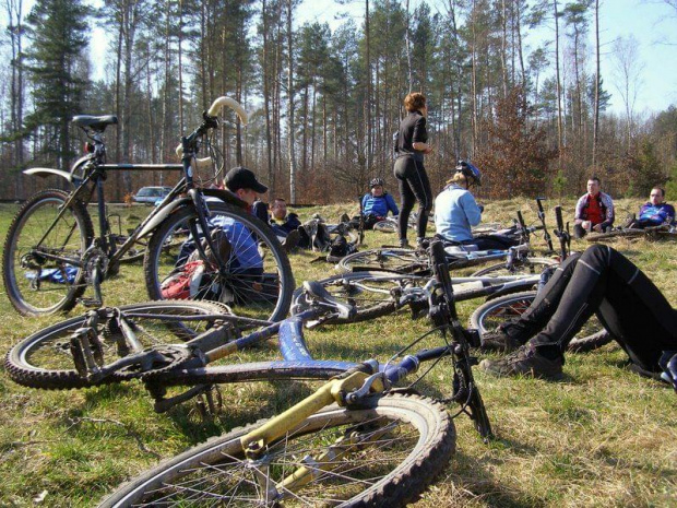 Fotorelacja z wycieczki rowerowej po Szlaku Bursztynowym z GRT w okolicach Gdańska