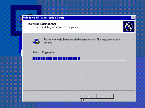 Windows NT 5.0 Workstation build 1877