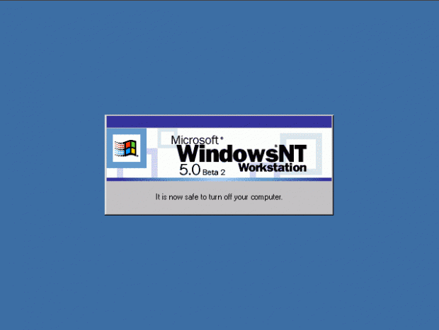 Windows NT 5.0 Workstation build 1877