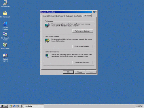 Windows NT 5.0 Workstation build 1877