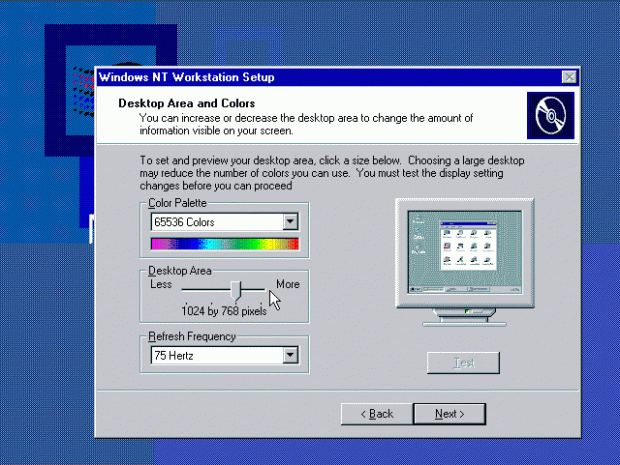 Windows NT 5.0 Workstation build 1877