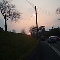 droga na Glencar,zachód słoneczka #droga #Glencar #ZachódSłońca