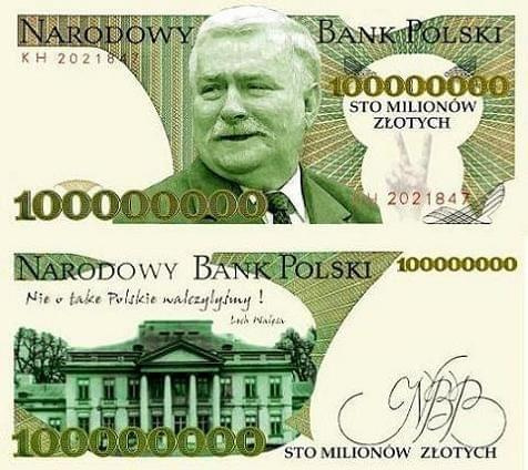 Banknoty IV RP #śmieszne