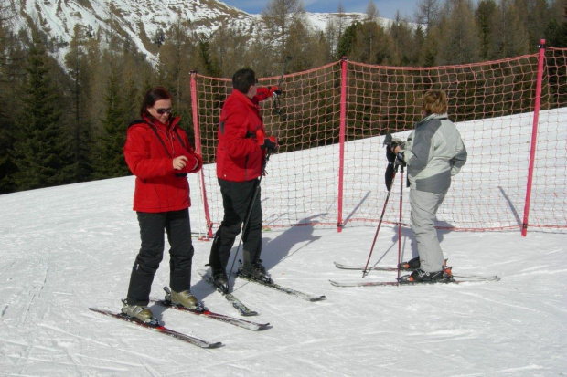 Ferie w Dolomitach #zima #góry #Alpy #snowboard