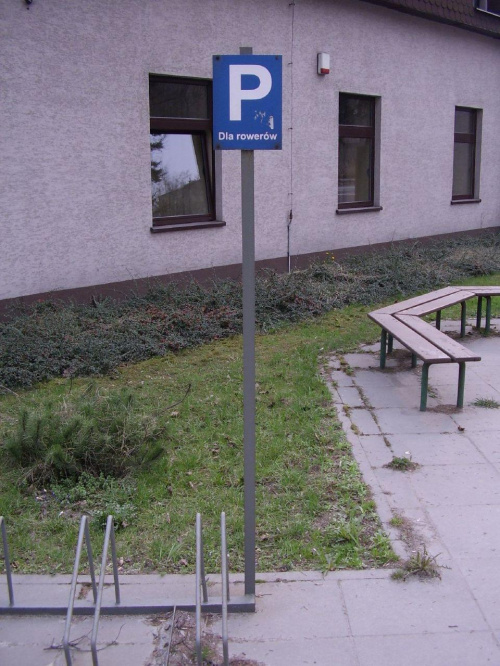 U mnie na mieście nawet rowerzyści mają swoje parkingi.