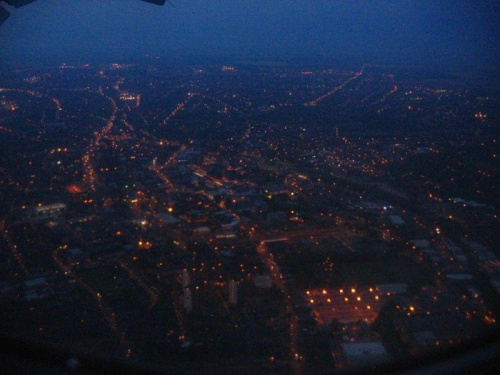 Widoki z samolotu lub zdjęcia z lotniska i samolotów.. Stansted, Luton, Gdańsk...