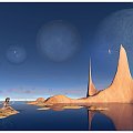 imagination #krajobraz #woda #plaża #góry #piasek #palma #drzewo #zwierzęta #dolina #miraż #iluzja #delfin #smok #fala #zamek #dom #chatka #kot #wiosna #jesień #zima #lato #księżyc #słońce #most #pingwin #wyspa #ZachódSłońca #skały