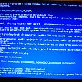 blue screen
