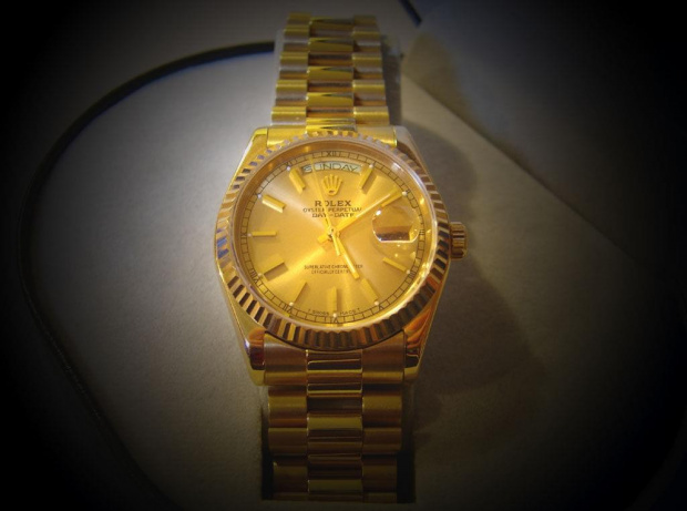 Rolex President wristwatch... #Rolex #president #date #daydate #gold #solid #zegarek #tudor #rolesium #rolesor #wristwatch #watch #clock #zegar #time #timepiece #timekeeper #luxury #swiss #switzerland #crown #swimpruf