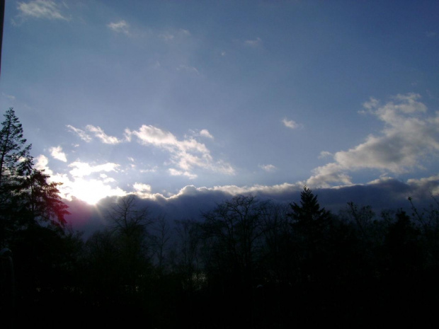 Chmury to, czy góry? #niebo
