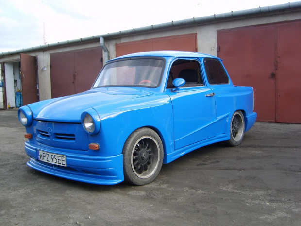 Trabant 1.8 G60. Zawieszenie gwintowane Weitec, dedykowane do Trabanta.