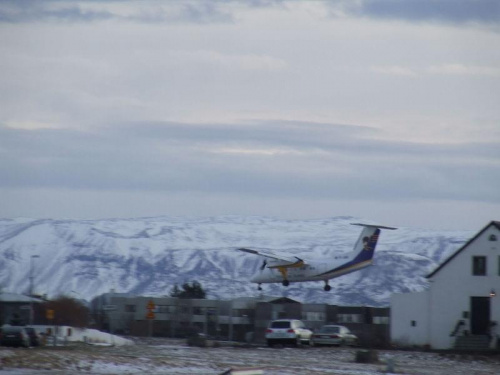 lądowanie #Islandia #samolot