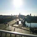W drodze nad morze..widok na port