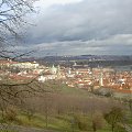 Zdjecie robione z kolejki linowej (lanova draha :) )- panorama na miasto #Praga