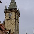 Staromestska Radnice, czyli ratusz ze słynnym zegarem astronomicznym, Orlojem #Praga