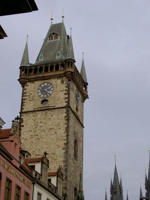 Staromestska Radnice, czyli ratusz ze słynnym zegarem astronomicznym, Orlojem #Praga