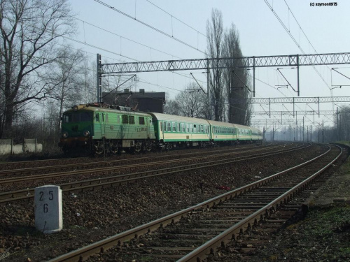 EU07-531 pociągiem pośpiesznym "Galicja" #PKP #kolej