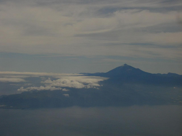 TENERYFA i wulkan TEIDE
widok z samolotu!