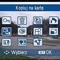 podmenu podglądu wykonanych fotografii