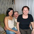 Z wujkiem Mareczkiem i siostrzyczką Anetką lala imprezka :)))