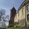 Świdwiński zamek wiosną....