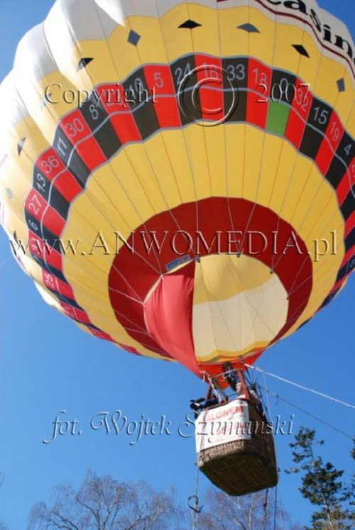 Zawody Balonów na powietrze ciepłe Sopot 15.04.2007r.
www.ANWOMEDIA.pl