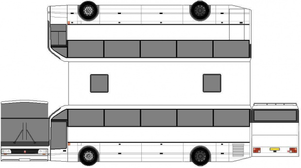 #KomunikacjaMiejska #rysunek #model #autobus #paperbus