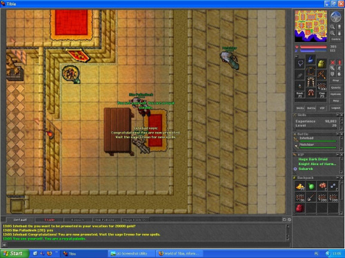 promotion na pallku #tibia