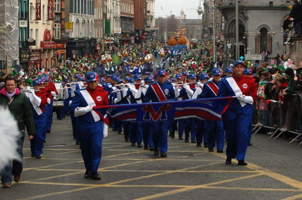 Są to zdjęcia z tegorocznej parady w dniu św. Patryka w Dublinie.