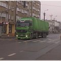 ul. Kościuszki Garwolin DK17 #mercedes #actros #ciężarówki #garwolin