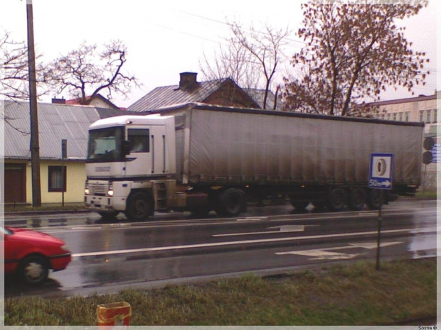 ul. Kościuszki Garwolin DK17 #renault #magnum #ciężarówki #garwolin