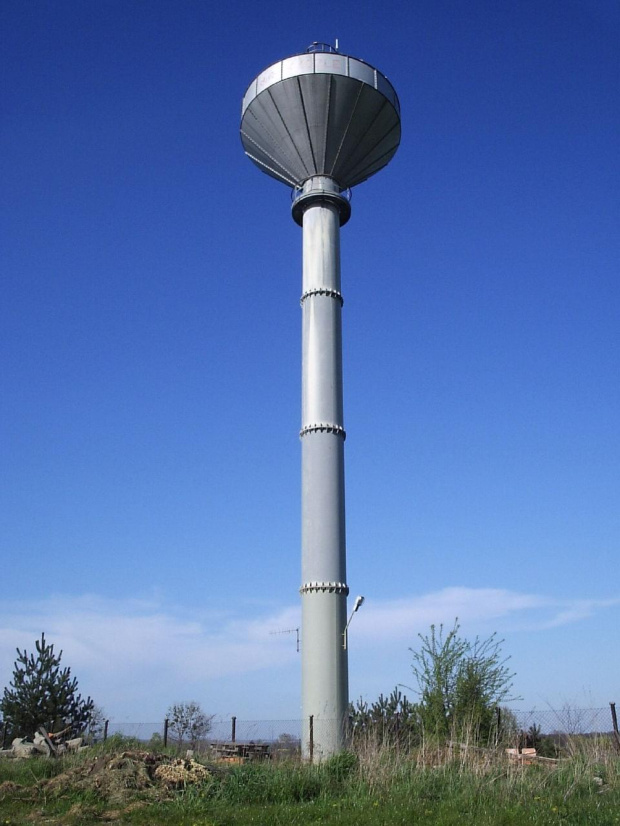 Długomiłowice - wieża ciśnień #Długomiłowice #wieża #WieżaCiśnień #widok #kula #fajne