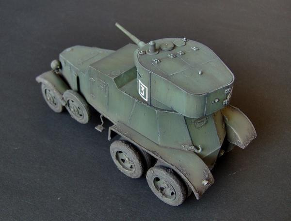 BA-3 1/35 Zwezda Gulumik