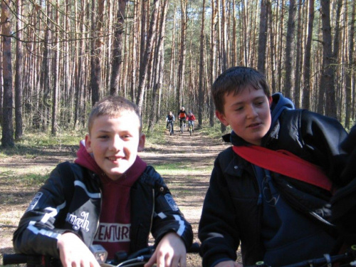 rowerki i biaganko 22.04.2007 #trening