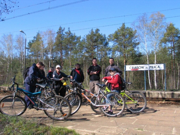 rowerki i biaganko 22.04.2007 #trening