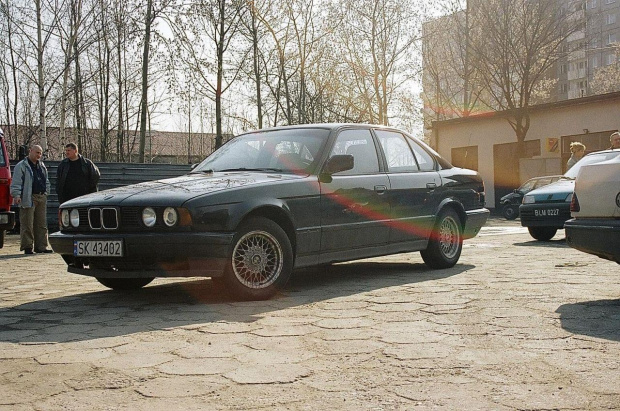 BMW 520i silnik 24V 150KM. Grudzien 1990r.