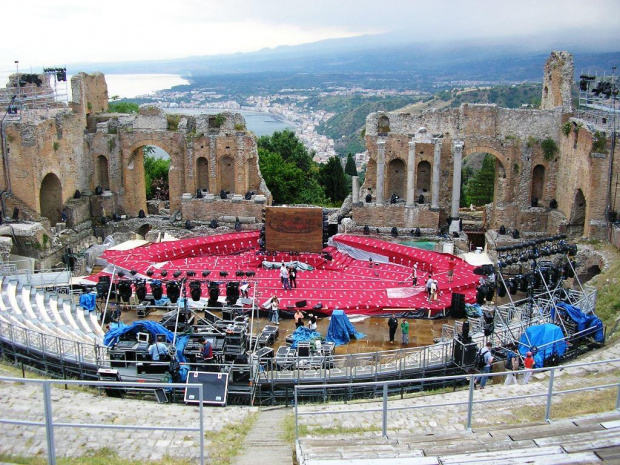Teatr, Taormina, #Sycylia #Włochy #teatr #taormina