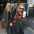 MK and Ash at LAX -styczeń 2007