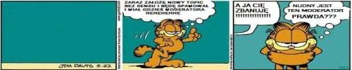 Garfield ma moderatora w D****