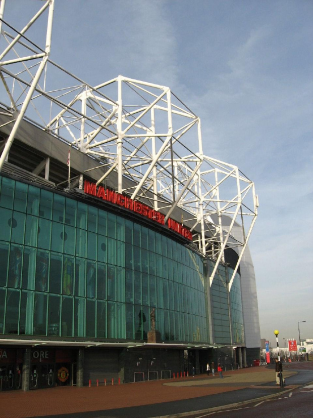 Manchester.Stadiony piłkarskie.