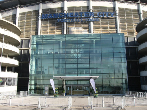 Manchester.Stadiony piłkarskie.