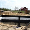 przyszły taras na tyłach domu